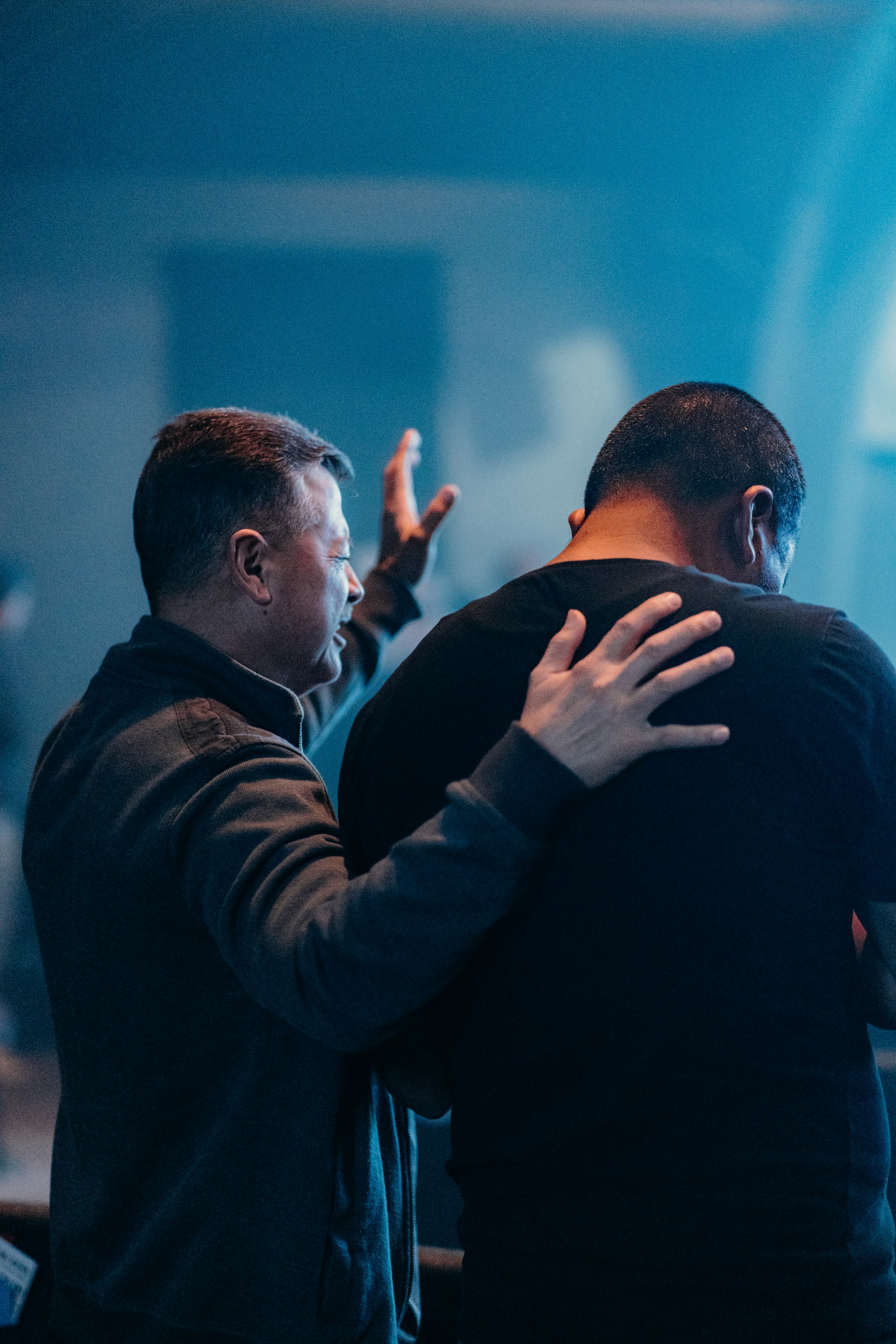 Trueside Church congregation gathered together